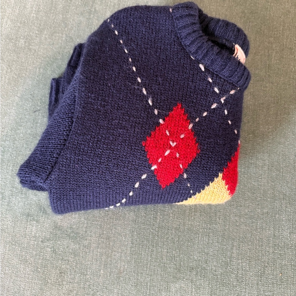 Toddler Argyle Sweater - Picture 7 of 7
